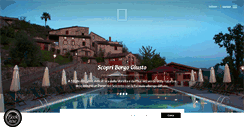 Desktop Screenshot of borgogiusto.it